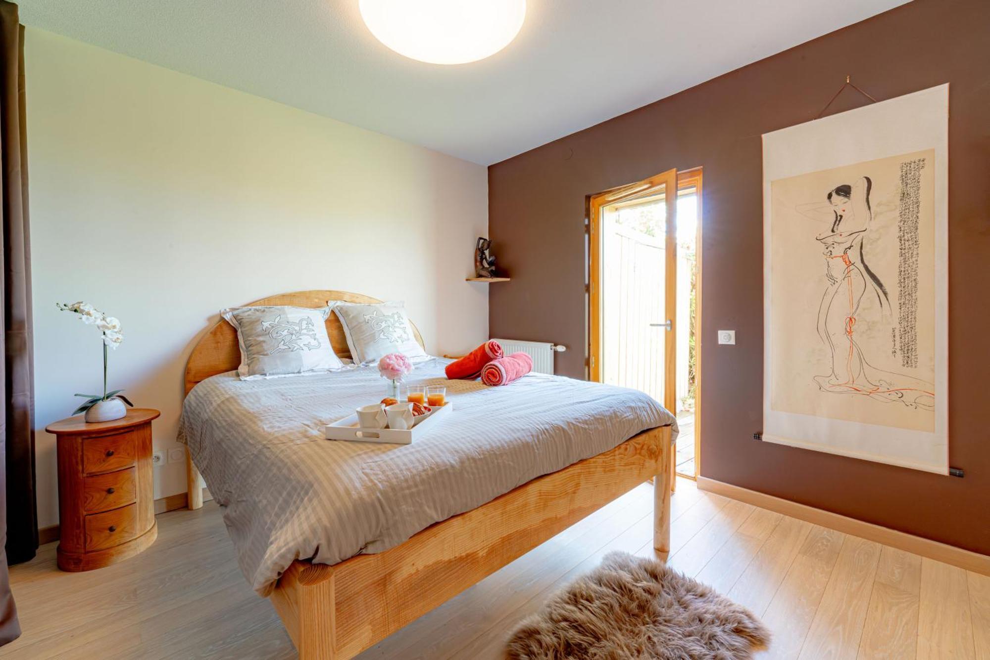 Vue Sur Les Montagnes-Wifi-Terrasse Apartment Saint-Jean-d'Arvey ภายนอก รูปภาพ