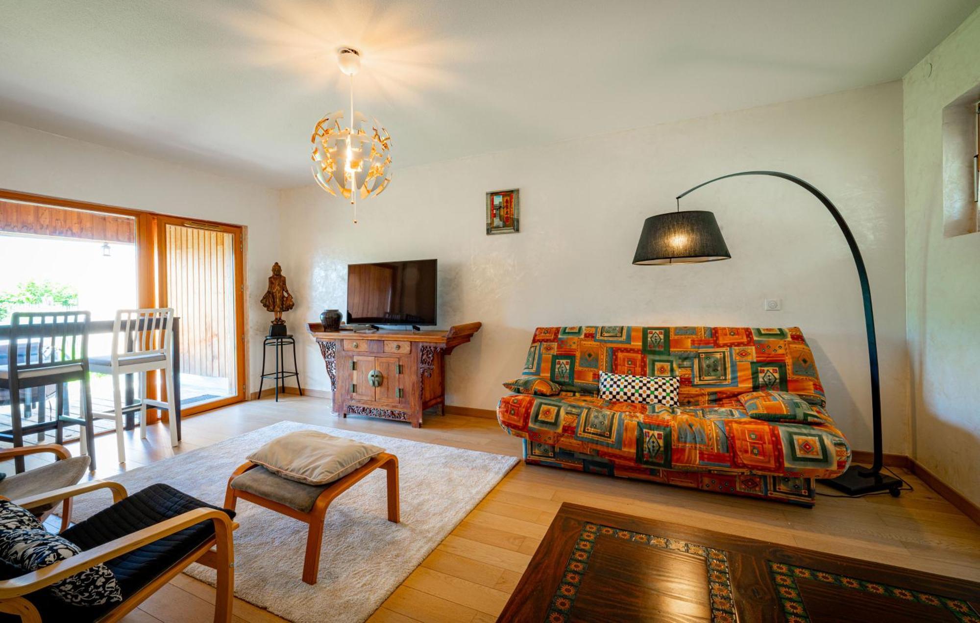 Vue Sur Les Montagnes-Wifi-Terrasse Apartment Saint-Jean-d'Arvey ภายนอก รูปภาพ