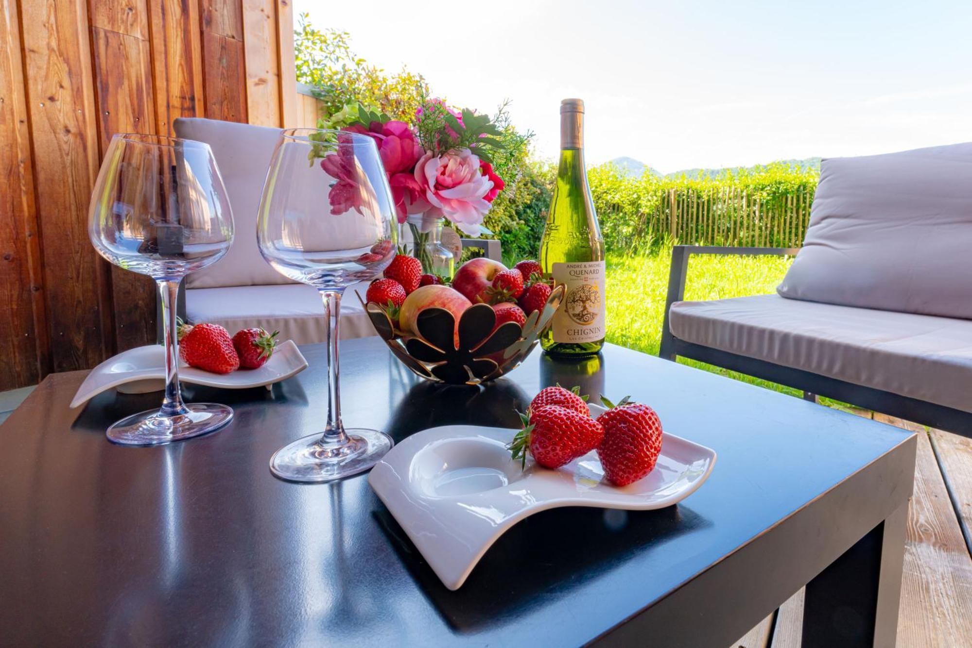 Vue Sur Les Montagnes-Wifi-Terrasse Apartment Saint-Jean-d'Arvey ภายนอก รูปภาพ